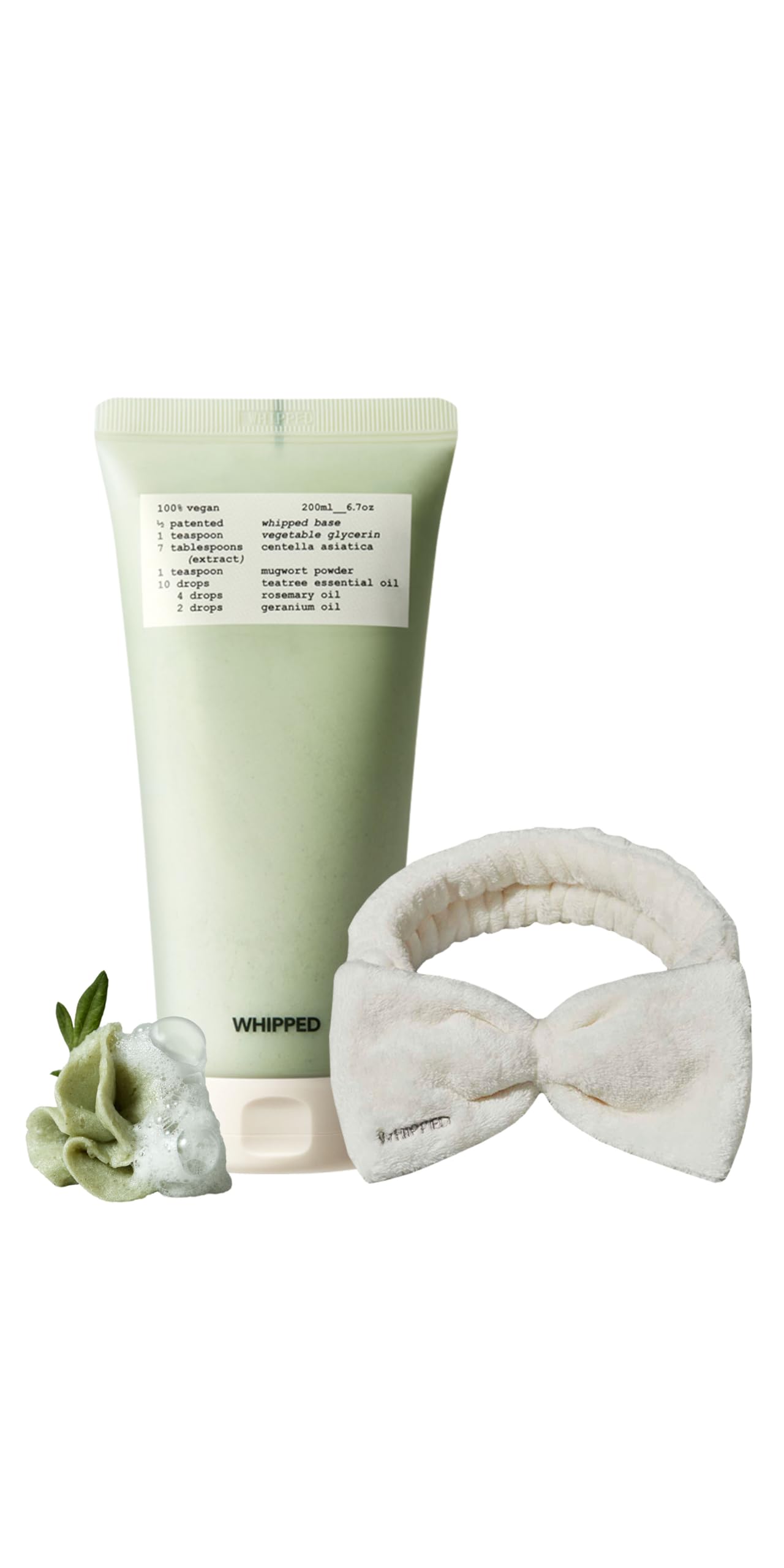 Amazon.com : [+Headband] WHIPPED CREAM VEGAN CLEANSER MUGTREE 4.5